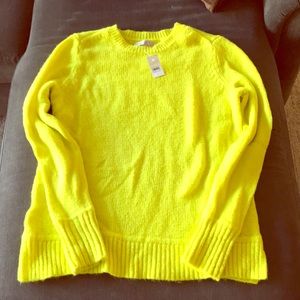 Loft Sweater- Neon Yellow